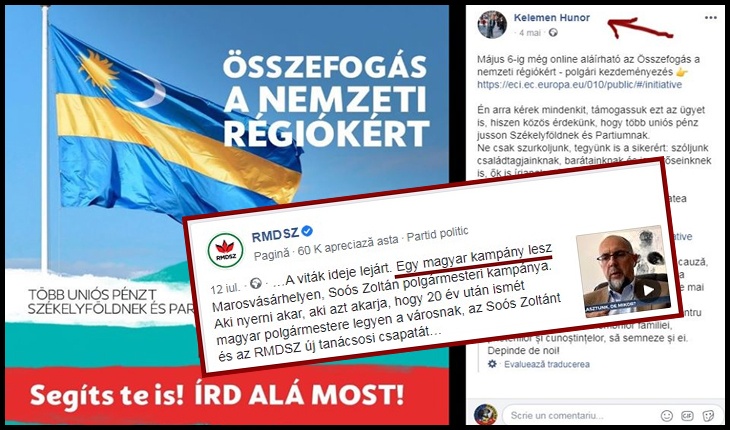 La Târgu Mureș, Kelemen Hunor a spus că "se face campanie electorală maghiară", Foto: Facebook / Kelemen Hunor