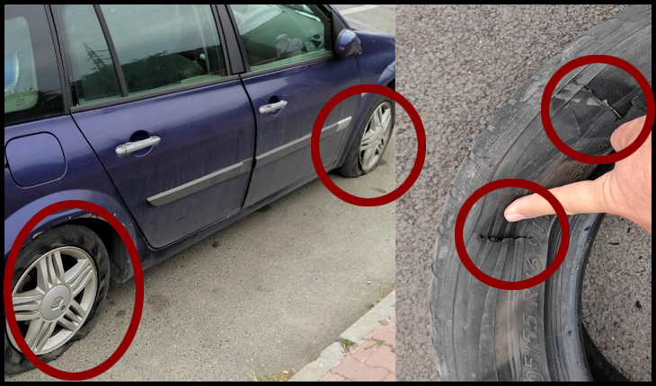 Mașina unui președinte de partid din IAȘI, atacată în stil mafiot