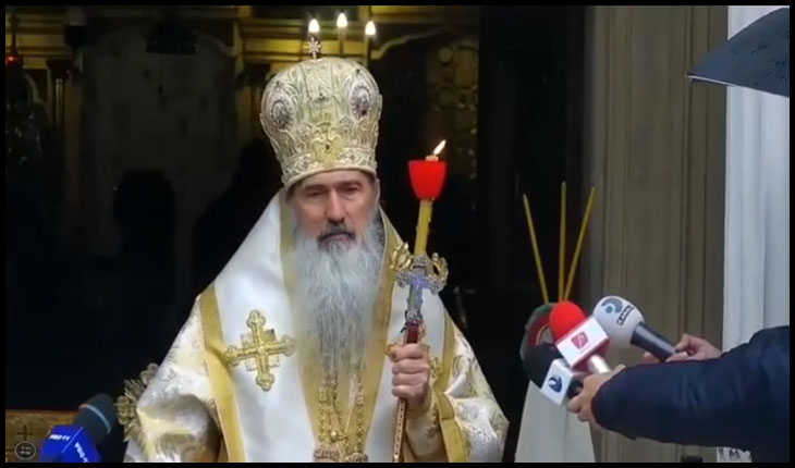 Jurnalistul Gabriel Apreutesei: "Susțin ÎPS Teodosie", Foto: youtube