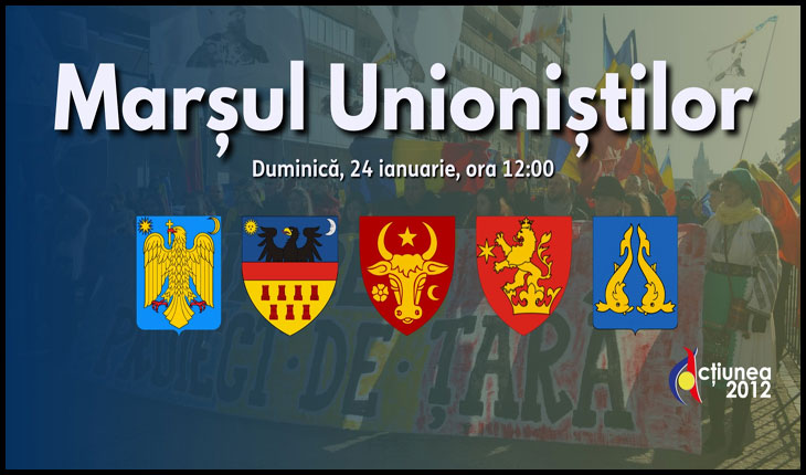 Unioniștii strâng rândurile la Iași: Unioniștii din România și Republica Moldova își dau întâlnire la Iași, duminică, pe 24 ianuarie