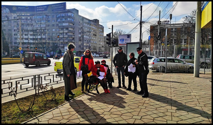 A doua zi la rând în care ieșenii demonstrează o forță civică foarte consistentă, petiționând partidele parlamentare