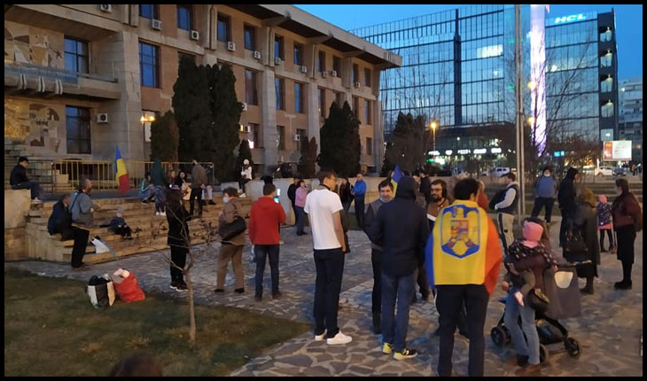 Zile consecutive de proteste antirestricții și la IAȘI!