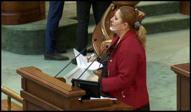 (VIDEO) Lupta senatoarei Diana Iovanovici-Șoșoacă nu a fost în zadar!