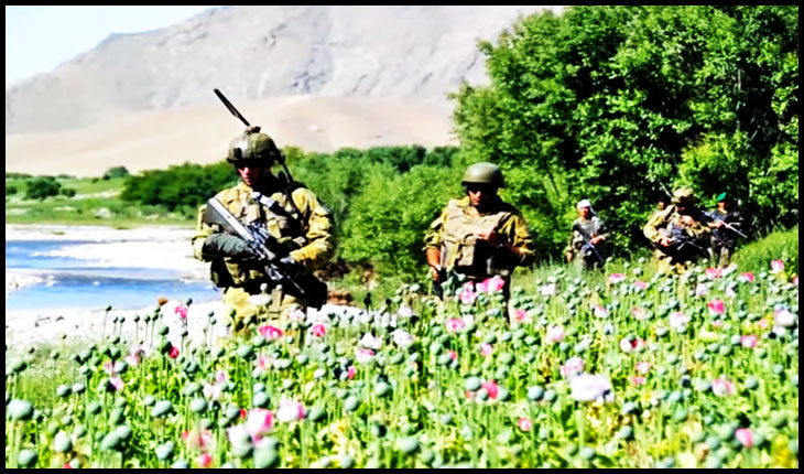 Arcul de Triumf neprimitor pentru paradele militare de 1 Decembrie, dar foarte primitor cu mercenarii ce au păzit în Afganistan câmpurile de maci?, Foto: captura youtube