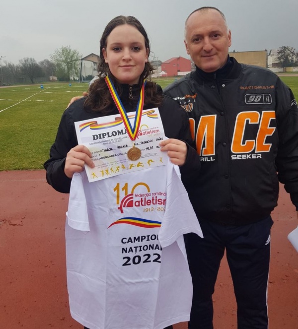 Alexia Turcu din Carei, dublă campioană națională Alexia Turcu din Carei, dublă campioană națională