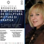 ATELIERELE BRÂNCUȘI 2022 | Florina Breazu, președintele Uniunii Artiștilor Plastici din Republica Moldova, prezentă în Gorj la Simpozionul Internațional de Sculptură, Pictură și Grafică „Atelierele Brâncuși”