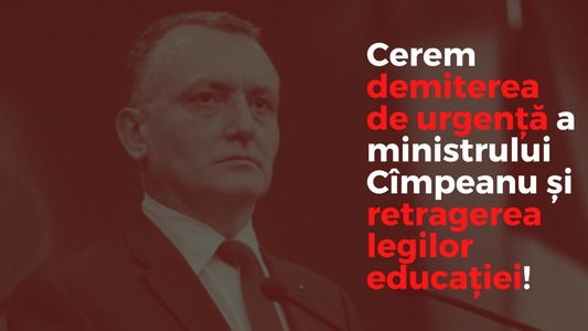 Ministrul Educației răspunde scrisorii celor 100 de intelectuali din toată țara, care au criticat legile educației, acuzându-i că sunt „GRUP DE INTERESE”!
