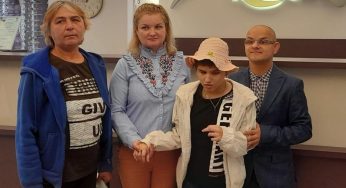 Asociația Cataleya / Yris împreună cu Mihai Căldăraru, Directorul Direcției Generale de Asistență Socială România- au fost la Clinica INFOSAN pentru consult de specialitate cu o fetiță nevăzătoare