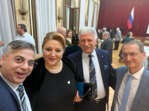 Președintele S.O.S România, Diana Iovanovici-Șoșoacă, prezentă cu un mesaj de PACE la recepția organizată de Ambasada Rusiei la București