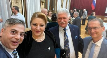 Președintele S.O.S România, Diana Iovanovici-Șoșoacă, prezentă cu un mesaj de PACE la recepția organizată de Ambasada Rusiei la București