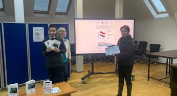 Cel mai tânăr poet vrâncean al echipei noastre a fost premiat la Târgu Jiu