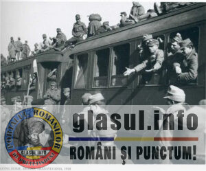 ostasii români care fusesera înrolati în armata austro-ungara s-au înapoiat la casele lor, Brasov 1918