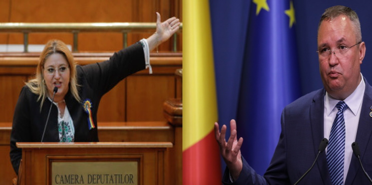 Senatorul Diana Şoşoacă a doborât la Senat legea care îi băga pe protestatari la închisoare