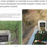 Mormântul unui erou român vandalizat la Satu Mare