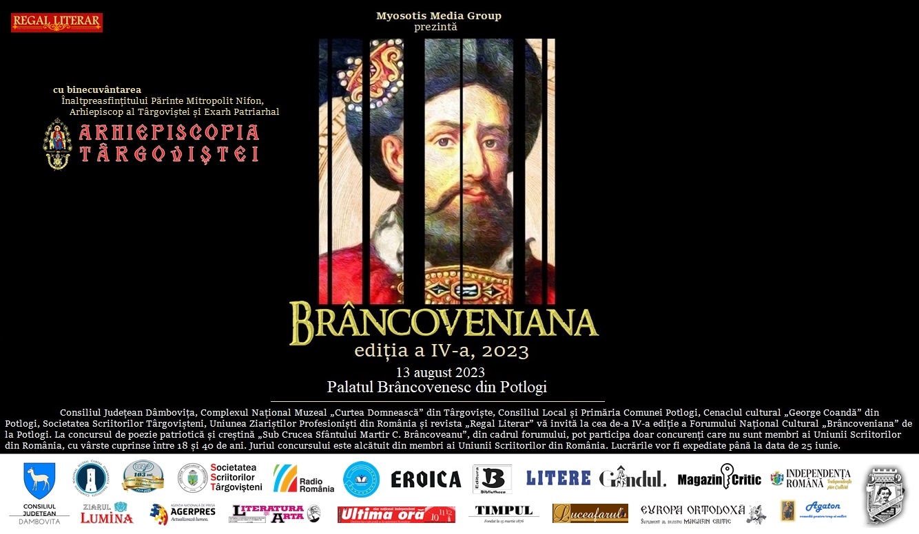 ”Brâncoveniana”, ediția a IV-a, 2023 – cel mai așteptat eveniment cultural al verii