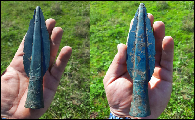Un jandarm a găsit în Teleorman un obiect confecționat în anul 1500 înainte de Hristos