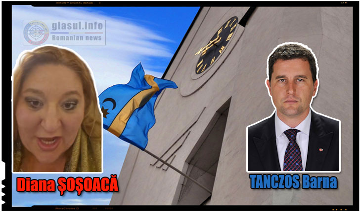 SCANDAL MONSTRU în Senat între Șoșoacă și Tanczos Barna pe tema steagului Ținutului Secuiesc