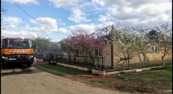 Incendiu la Marna Nouă. Apel umanitar pentru refacerea casei arse