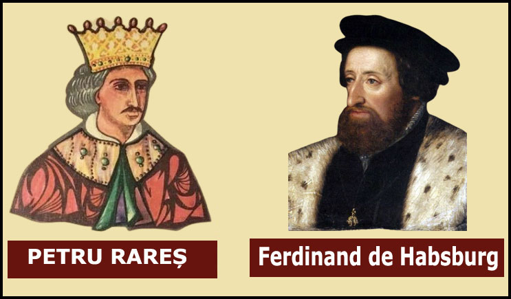 4 Aprilie 1535 - Înţelegere antiotomană dintre voievodul Moldovei, Petru Rareş, şi Ferdinand de Habsburg
