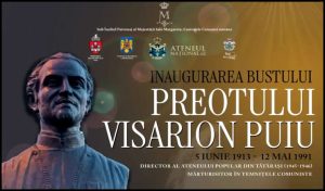 12 Mai 2024 - A avut loc inaugurarea bustului preotului Visarion Puiu