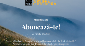 Lansare „Familia Ortodoxă” – luna martie. Invitați: Virgiliu Gheorghe, Av. Marina-Ioana Alexandru