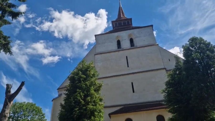 Școala din deal și Biserica evanghelică din Sighișoara