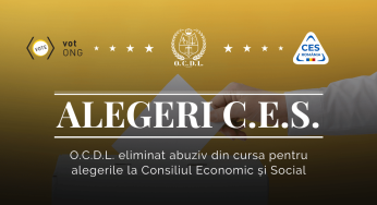 O.C.D.L. eliminat abuziv din cursa pentru alegerile pentru C.E.S.