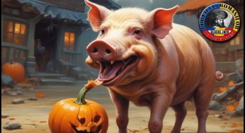 (VIDEO) S-au tâmpit și o parte dintre români! Iau dovleacul de la gura porcului pentru a “sărbători” Halloween-ul, moartea și iadul!