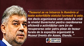 Marcel Ciolacu: “Tezaurul se va întoarce în România și toate autoritățile statului lucrează la asta”. Se repetă scenariul cu jurnaliștii răpiți în Irak?