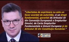 Mihail Neamțu către Mircea Toma: "Libertatea de exprimare nu este un favor acordat de autorităţi, ci un drept fundamental, garantat "