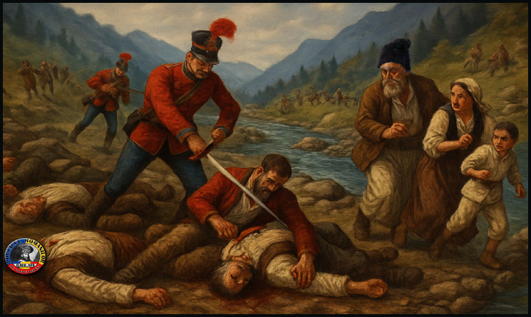 6 August 1849- La Buteni, în comitatul Arad, 8 (opt) români sunt uciși pentru că s-au opus jafului efectuat de trupele maghiare.