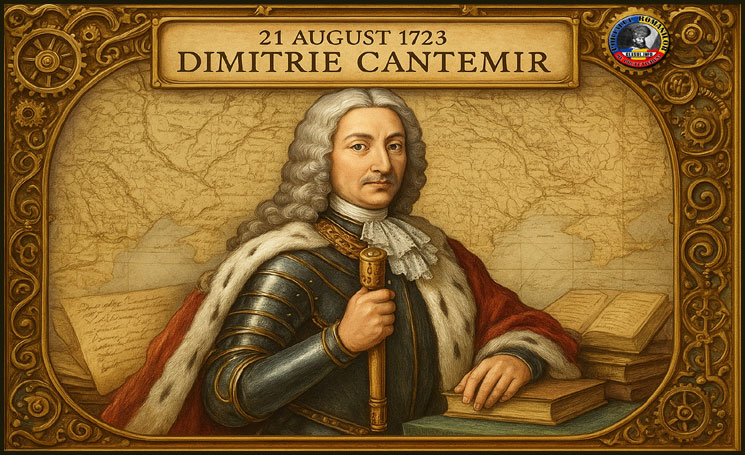 21 august 1723: Dimitrie Cantemir – sfârșitul unui voievod luminat
