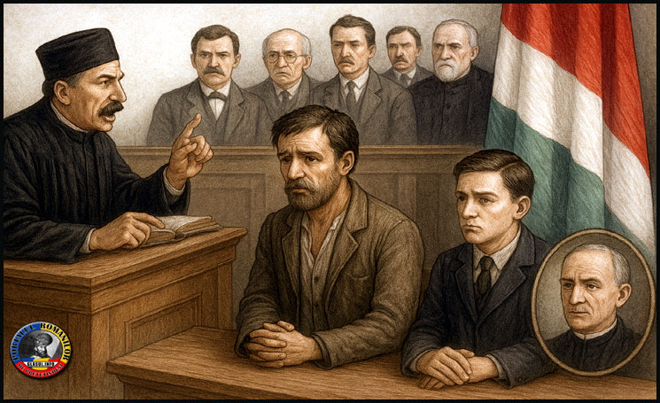 9 August 1896 - Români ardeleni întemnițați sub acuzația că ar fi "murdărit" un steag unguresc