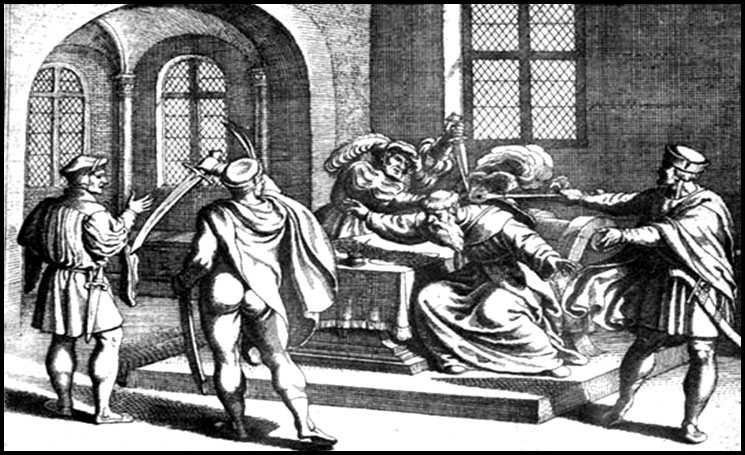 Asasinarea cardinalului Gheorghe Martinuzzi în noaptea de 16 spre17 decembrie 1551 din cauza aurului dacic