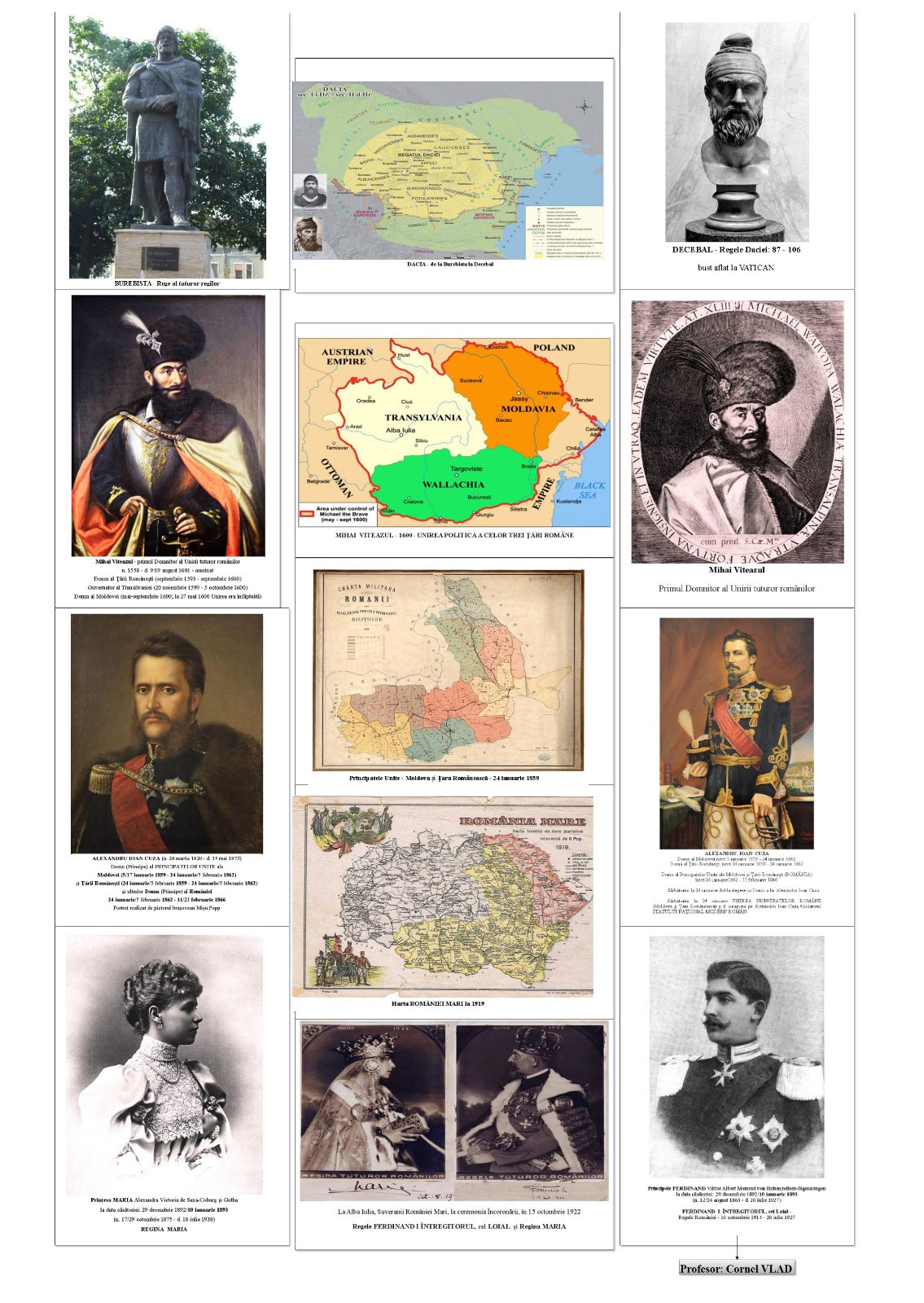 1 Decembrie - Ziua Națională a României este încununarea celor cinci mari uniri realizate în spațiul carpato-danubiano-pontic