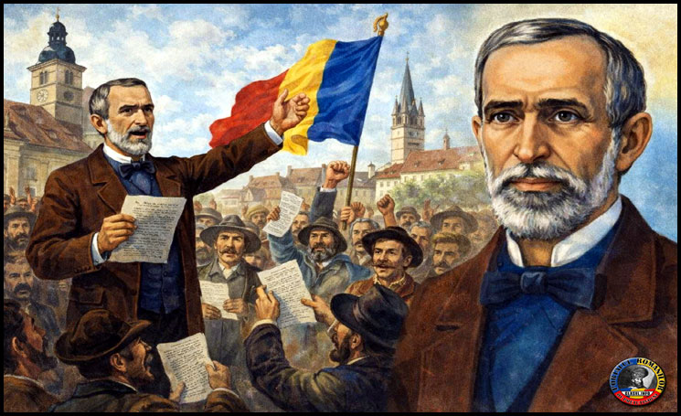 26 Martie 1848 - Simion Bărnuțiu redacta o a doua proclamație: "Adunați-vă în jurul principiului național, aici să stați, de aici să porniți, acesta să-l pretindeți înainte de toate - chiar pentru aceea nicio o uniune cu ungurii, care nu vor să știe de acest princpiu"