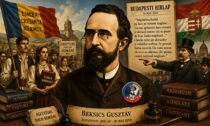 18 Mai 1904 - Jurnalistul ungur Gustav Beksics: "Stăpânirea limbii nu face pe nimeni maghiar... Tocmai agitatorii daco-romani și slovacii cunosc cât se poate de bine limba maghiară"